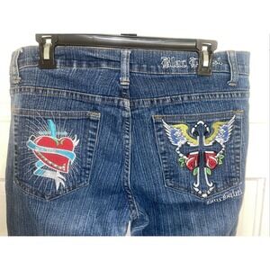 Blac‎ Label Premium Jeans Y2K Embroidered Details Pockets 13/14